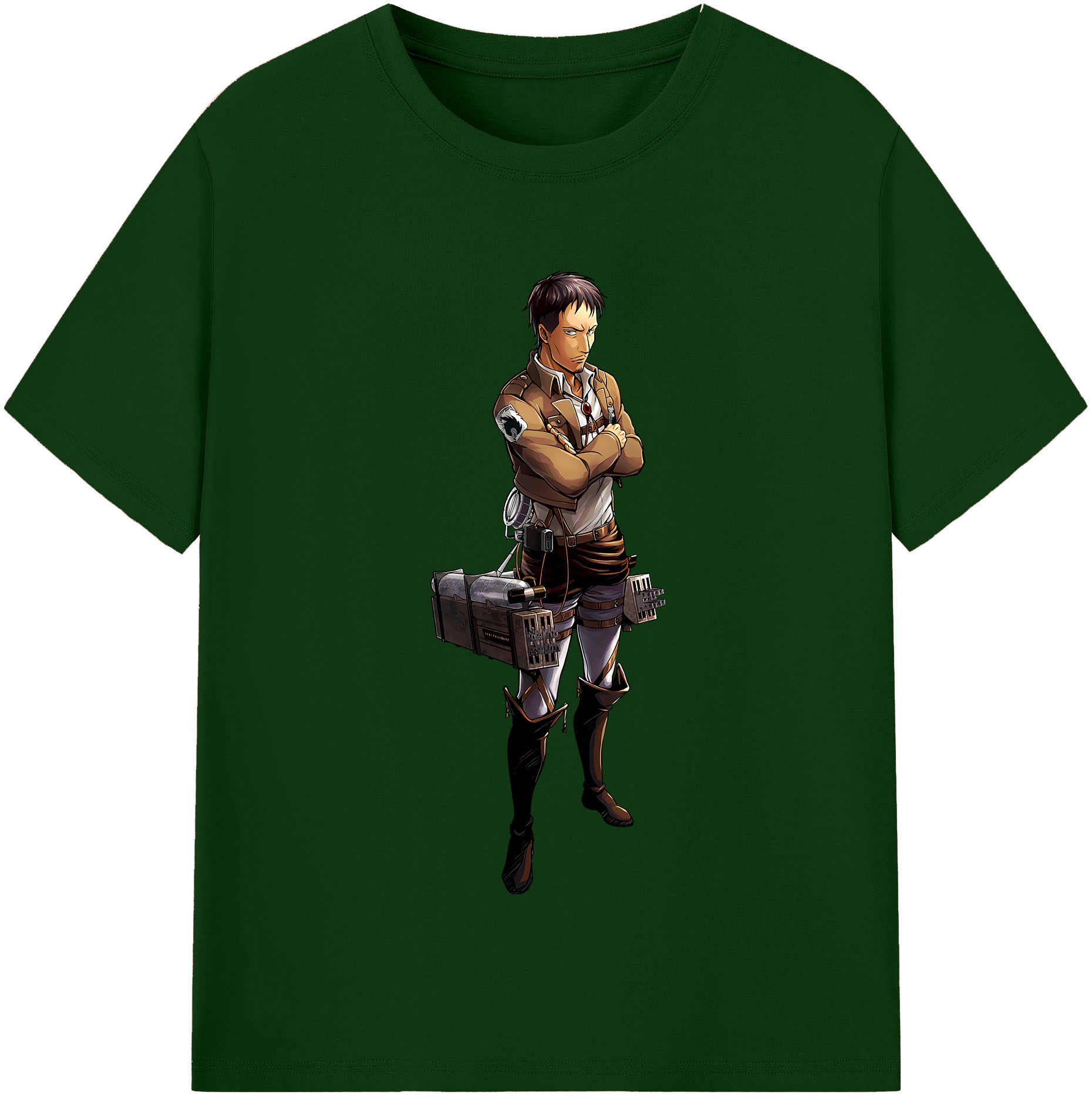 （画像用） 進撃の巨人 Attack on Titan 綿100％半袖Tシャツ（フロントプリント）